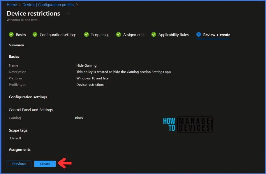Best Way to Hide Gaming on Windows Devices using Intune 7