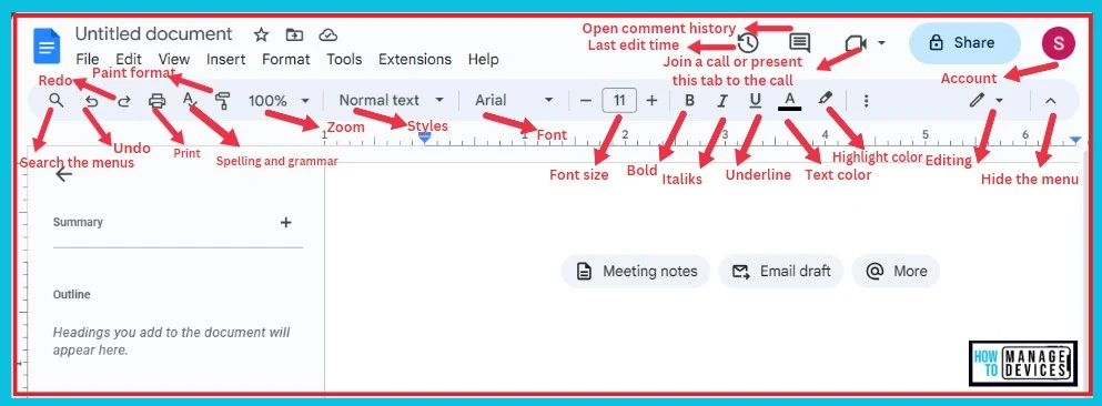 How to Use Google Docs Desktop App - fig.2