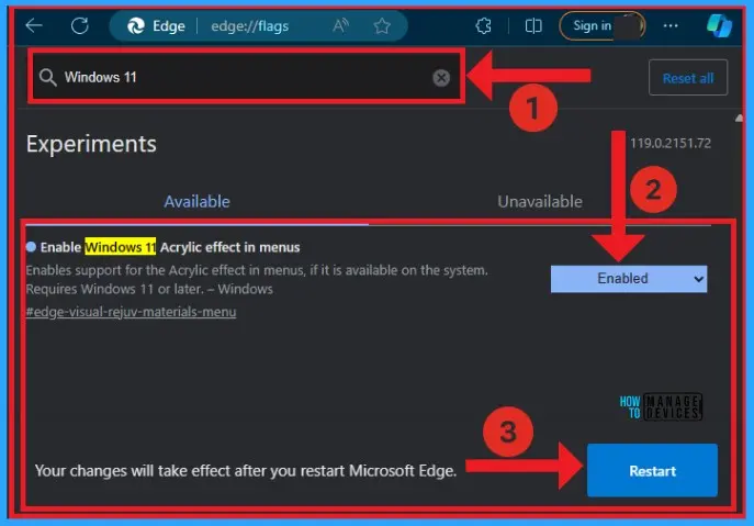 How to Enable Mica Material in Microsoft Edge - Fig.2