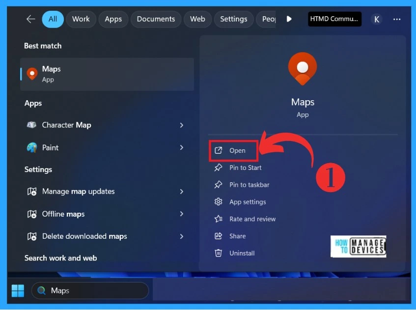 Download and Use Offline Maps in Windows - Fig.5