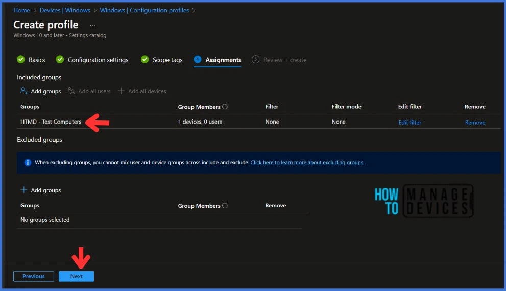 How to Block URLs on Google Chrome and Microsoft Edge using Intune Fig. 8