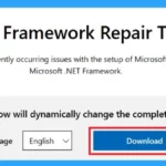 Download and Use the Microsoft .NET Framework Repair Tool