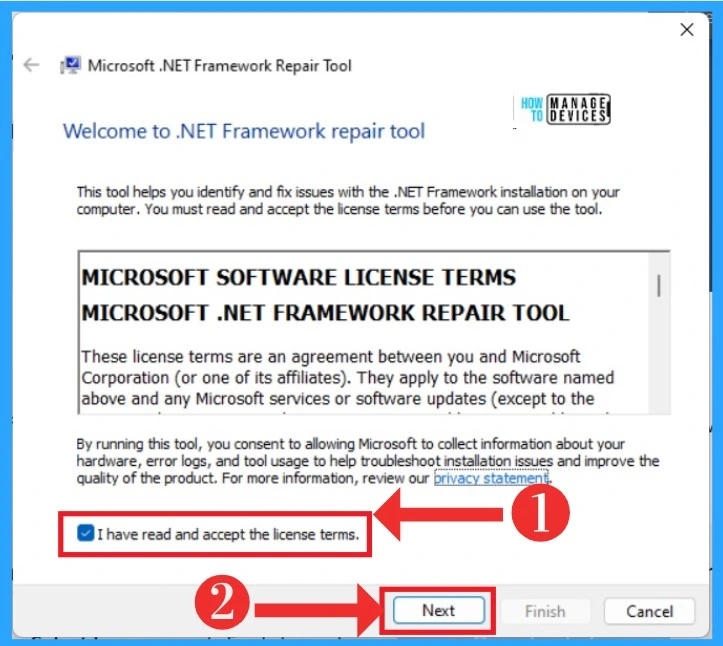 How to Download and Use Microsoft Dot NET Framework Repair Tool - Fig. 3