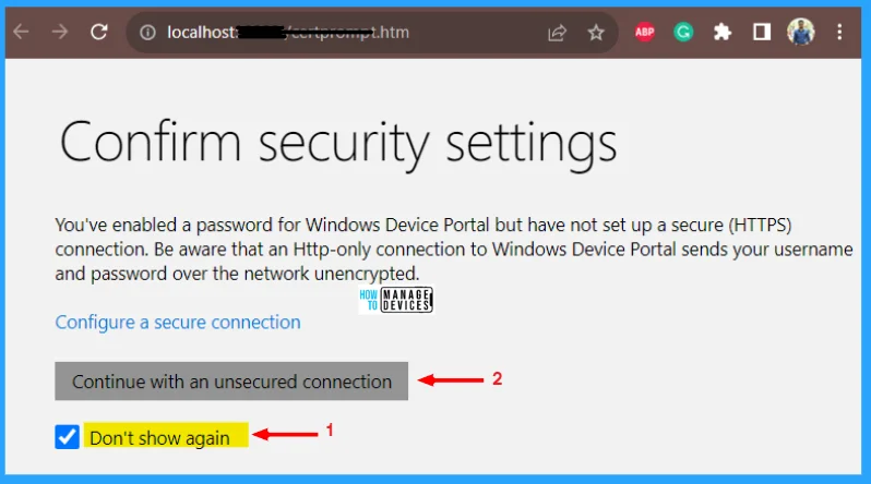 An Overview of Windows Device Portal in Windows 11 - Fig. 10