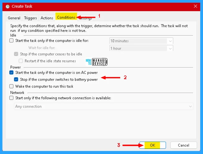 How to Create a Task Scheduler to Perform Actions in Windows 11 - Fig. 16