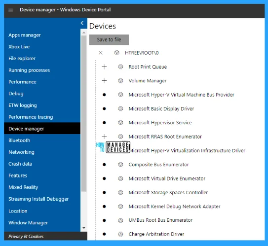 An Overview of Windows Device Portal in Windows 11 - Fig. 19