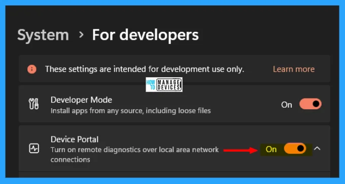 An Overview of Windows Device Portal in Windows 11 - Fig. 4