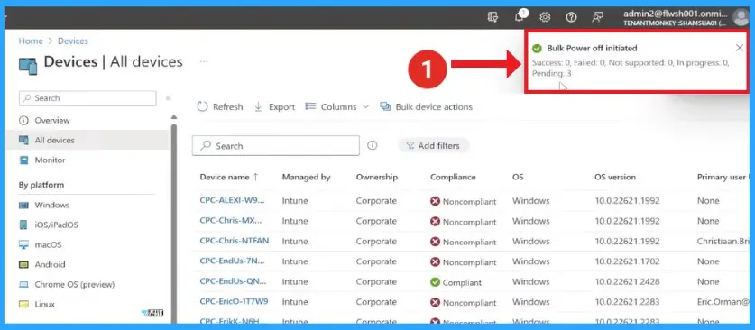 Windows 365 Cloud PC Power On and Power Off - Fig.8 - Creds to Khyati Shah Microsoft