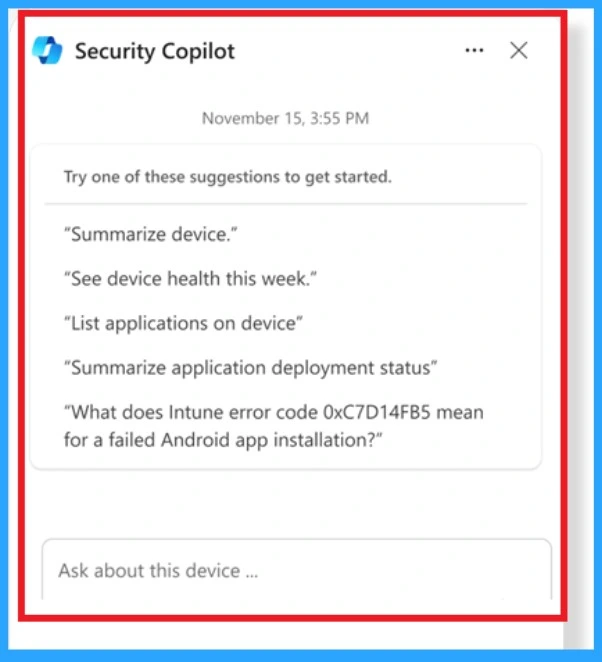 5 Top Intune AI-Driven Troubleshooting and Remediation - Fig. 2 Creds to Microsoft