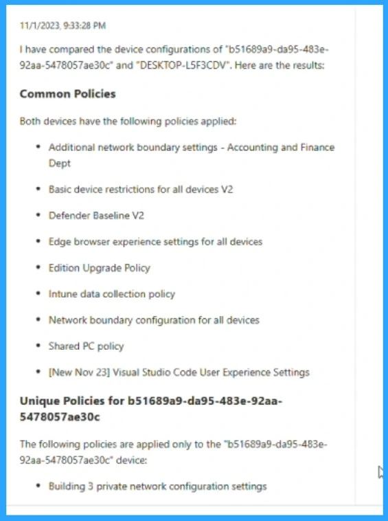 5 Top Intune AI-Driven Troubleshooting and Remediation - Fig. 6 Creds to Microsoft