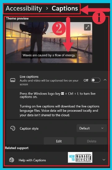Accessibility Settings in Windows 11 - Fig.17