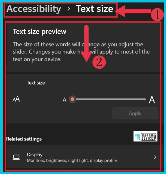 Accessibility Settings in Windows 11 - Fig.4