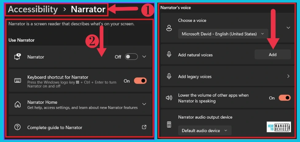 Accessibility Settings in Windows 11 - Fig.12