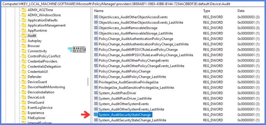 Create Intune Audit Security State Change Policy Fig.11