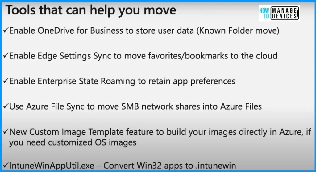 Best AVD Cloud PC Migration Principle - Fig.5 - Creds to Claus Emrich Microsoft