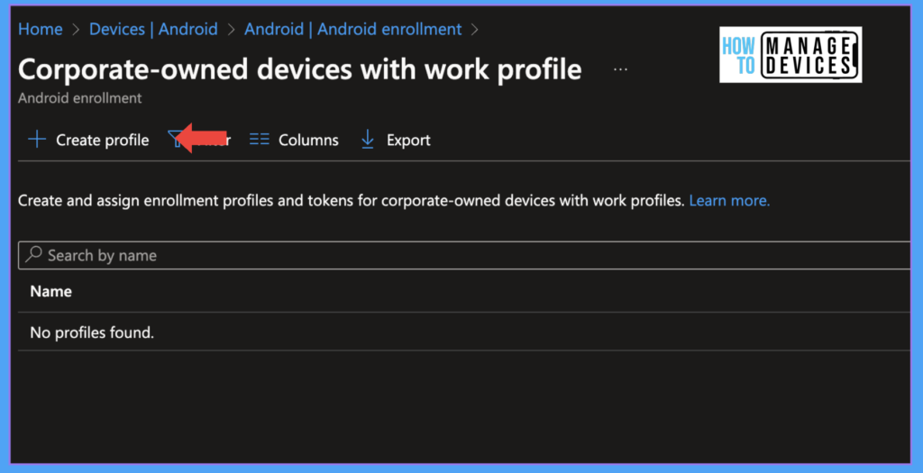 Intune Best Guide to Enrol Corporate Android Devices with Work Profile Fig: 2