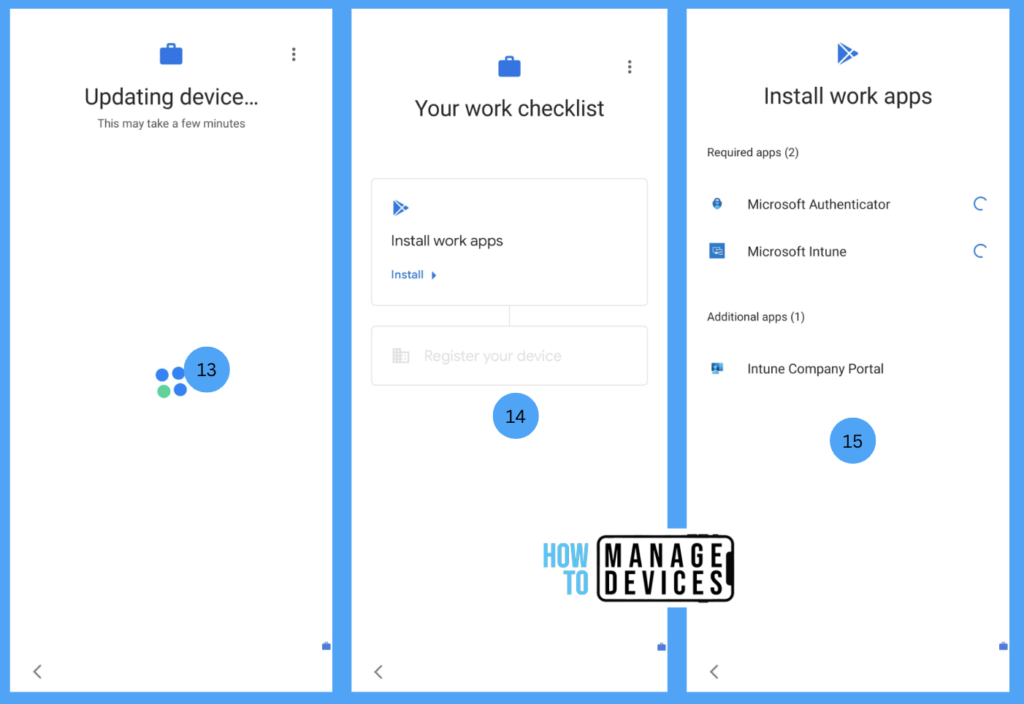 Intune Best Guide to Enrol Corporate Android Devices with Work Profile Fig: 12