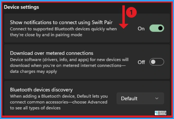 Bluetooth and Device Settings in Windows 11 - Fig.5