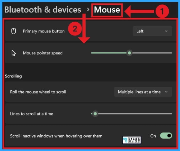 Bluetooth and Device Settings in Windows 11 - Fig.11