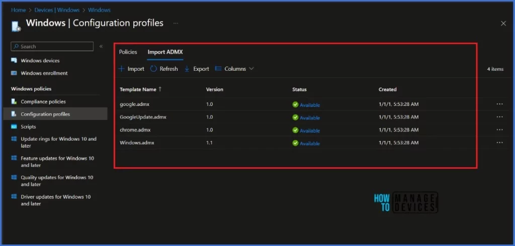 How to Enable Auto Updates for Google Chrome on Windows with Intune Policy. Fig. 5