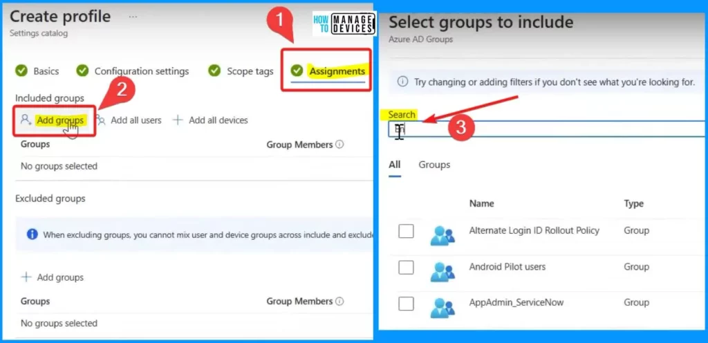 Create New Intune Policy using Copilot - Fig.4 - Creds to Scott Duffey Microsoft