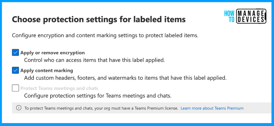 Create Sensitivity Labels in Microsoft 365 to Protect Corporate Data Fig: 5