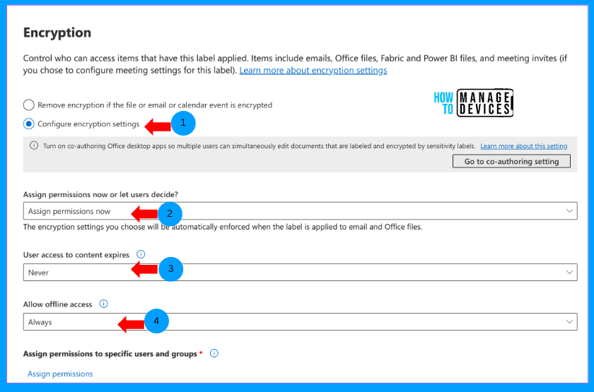 Create Sensitivity Labels in Microsoft 365 to Protect Corporate Data Fig: 6