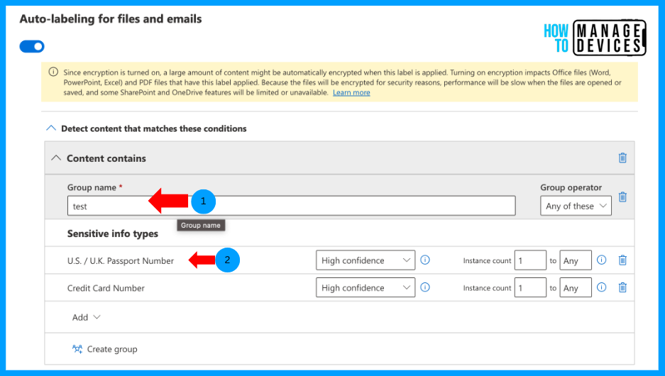 Create Sensitivity Labels in Microsoft 365 to Protect Corporate Data Fig: 10