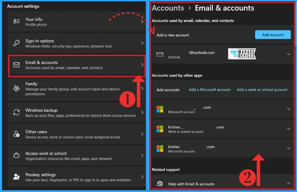 User Accounts Settings in Windows 11 -Fig.5