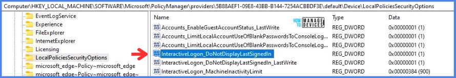 Intune Policy to Enable Interactive Logon Don't Display Last Signed-in Fig.12