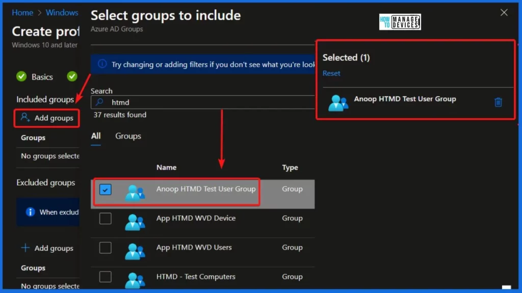 Disable Allow Use of Camera Setting Policy using Intune - Fig.7