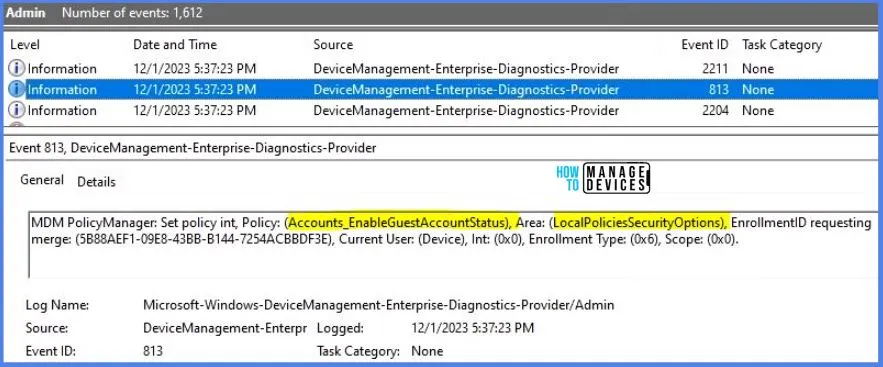 Guest Account Status Policy with the help of Intune Fig.10