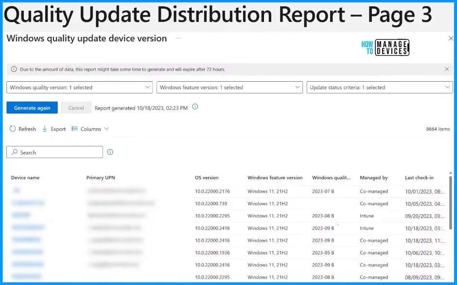 Better Intune Monthly Patching Windows Update Distribution Report - Fig.4 - David Guyer Microsoft