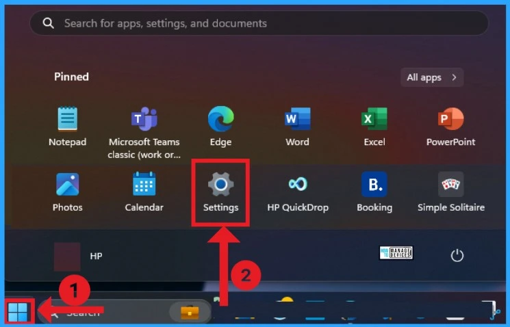 Network and Internet Settings options in Windows 11 - Fig.1