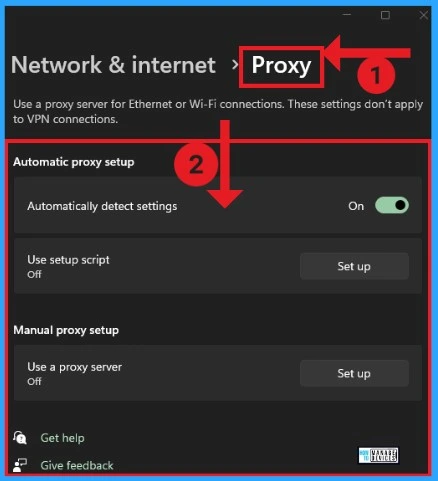 Network and Internet Settings options in Windows 11 - Fig.7