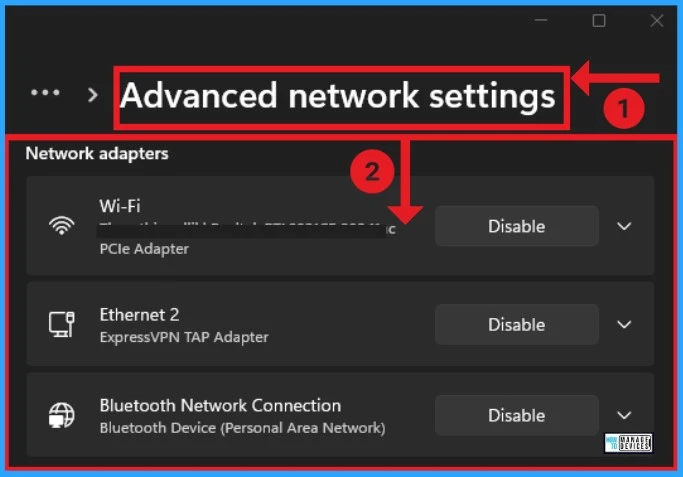 Network and Internet Settings options in Windows 11 - Fig.10