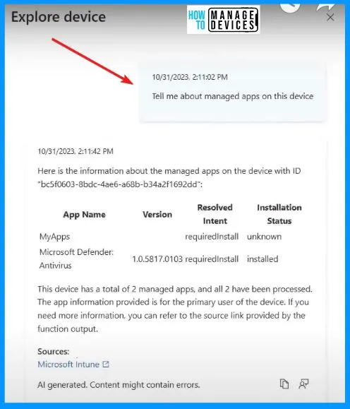 New Copilot Intune Troubleshooting Features - Fig.9 - Scott Duffey Microsoft