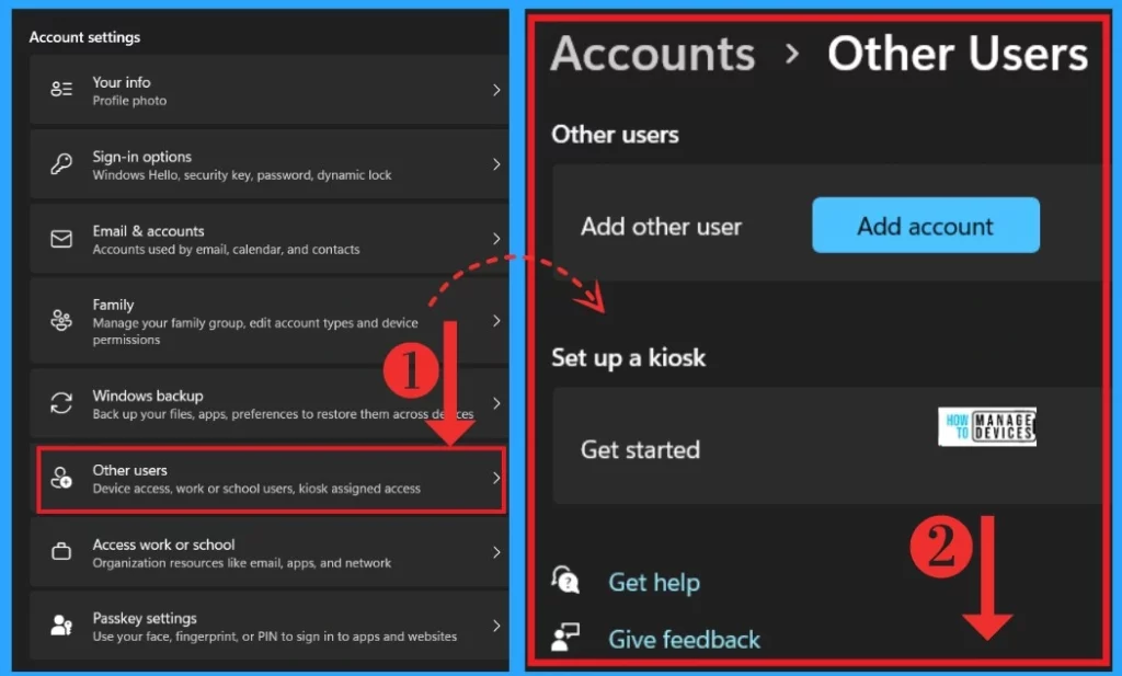 User Accounts Settings in Windows 11 -Fig.8