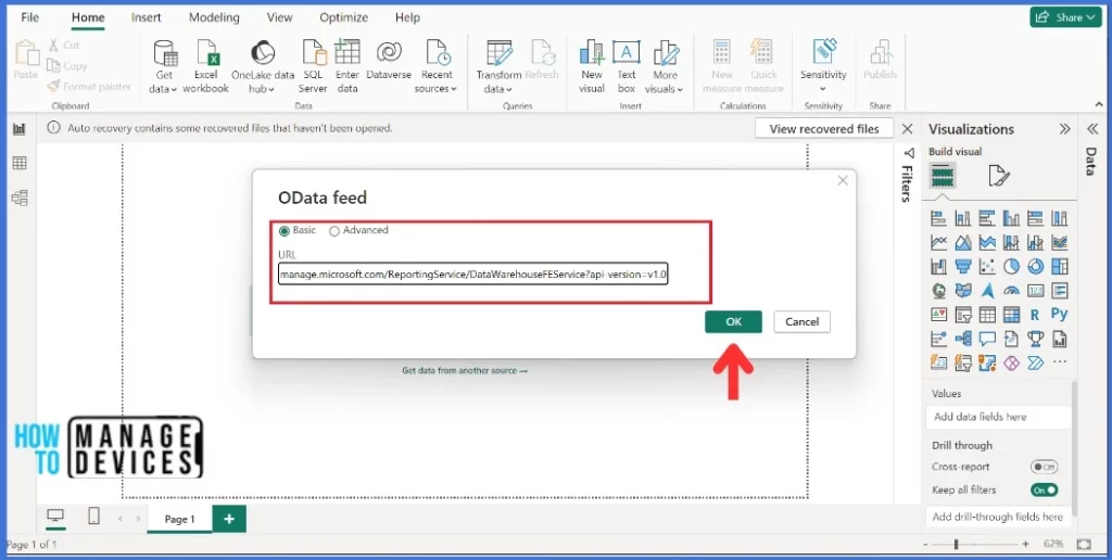 Integrate Power BI with Intune and Create Reports using Power BI. Fig. 5