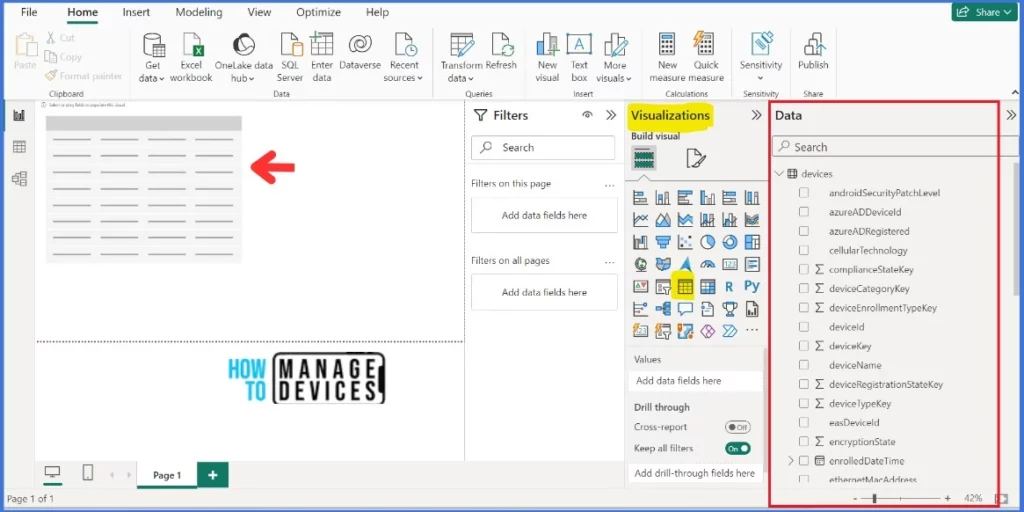 Integrate Power BI with Intune and Create Reports using Power BI. Fig. 8