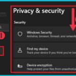 Privacy and Security Settings in Windows 11