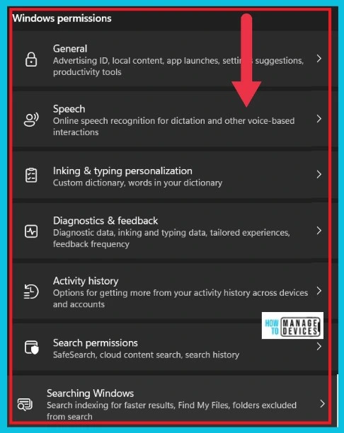 Privacy and Security Settings in Windows 11 - fig.3