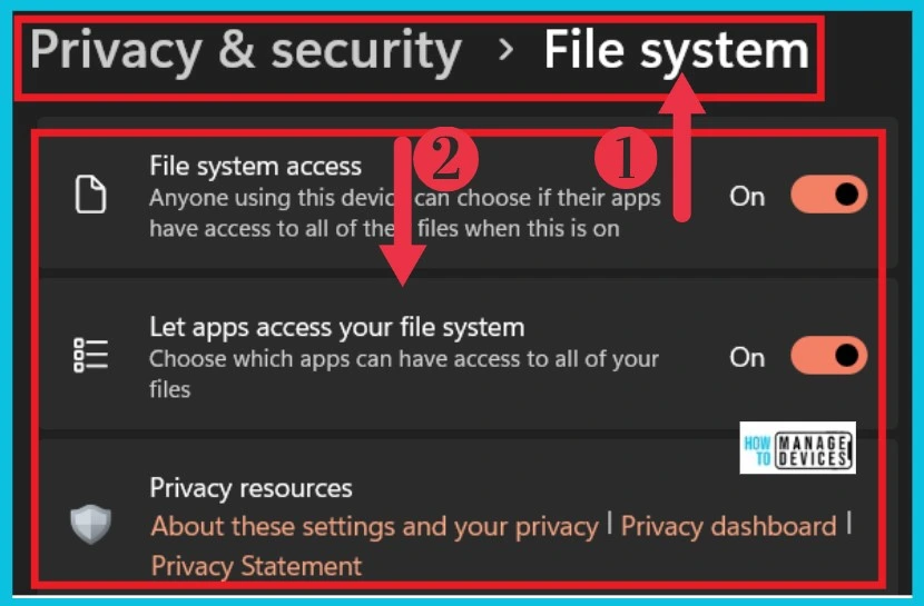 Privacy and Security Settings in Windows 11 - fig.38