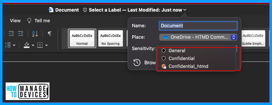 Publish Sensitivity Labels in Microsoft 365 to Protect Corporate Data fig: 14