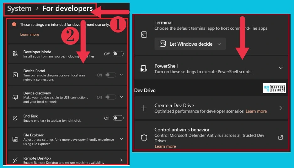 System Settings Options in Windows 11 - Fig.12