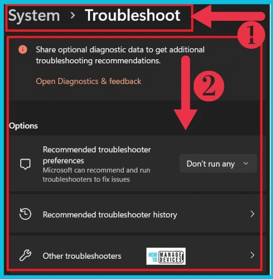 System Settings Options in Windows 11 - Fig.14