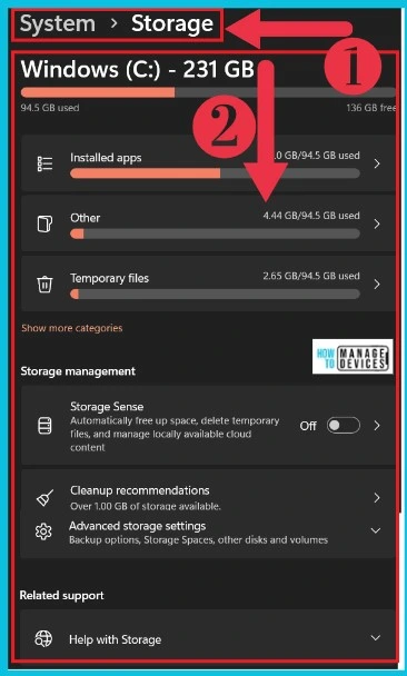 System Settings Options in Windows 11 - Fig.9