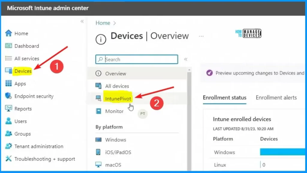 Troubleshoot Patching Issues with Intune Pivot KQL Queries - Fig.1 - Sangeetha Visweswaran Microsoft