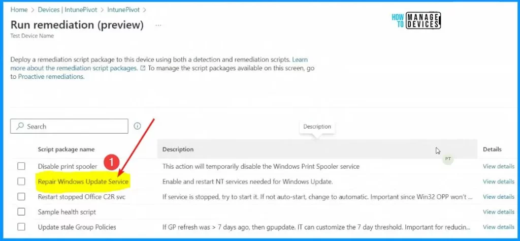 Troubleshoot Patching Issues with Intune Pivot Device Queries - Fig.8 - Sangeetha Visweswaran Microsoft