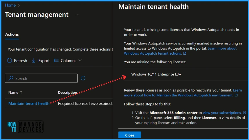 Fix Windows Autopatch is Inactive Error Fig.3